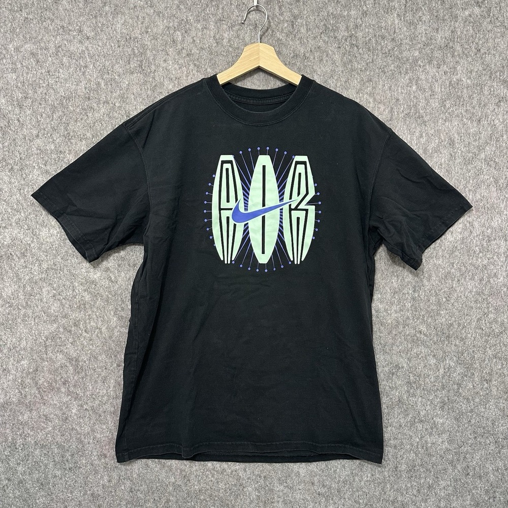 Nike‎ Dept. of Nike Archives Official Reissue Graphic T-Shirt Black Size Large